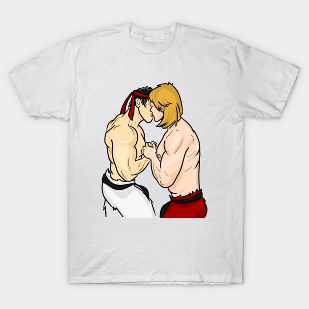 Love and Fight T-Shirt by fsketchr